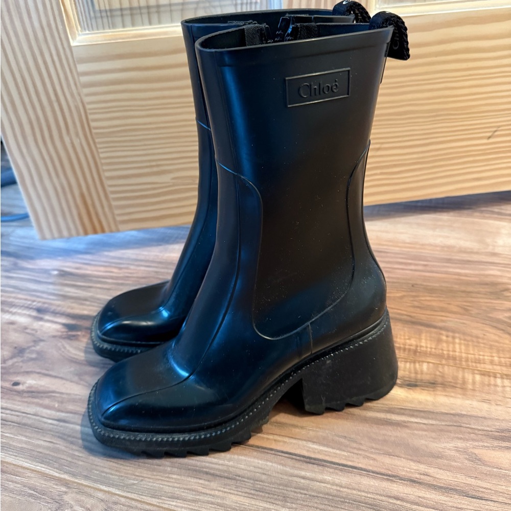 Chloe Betty Rainboot - black size 39